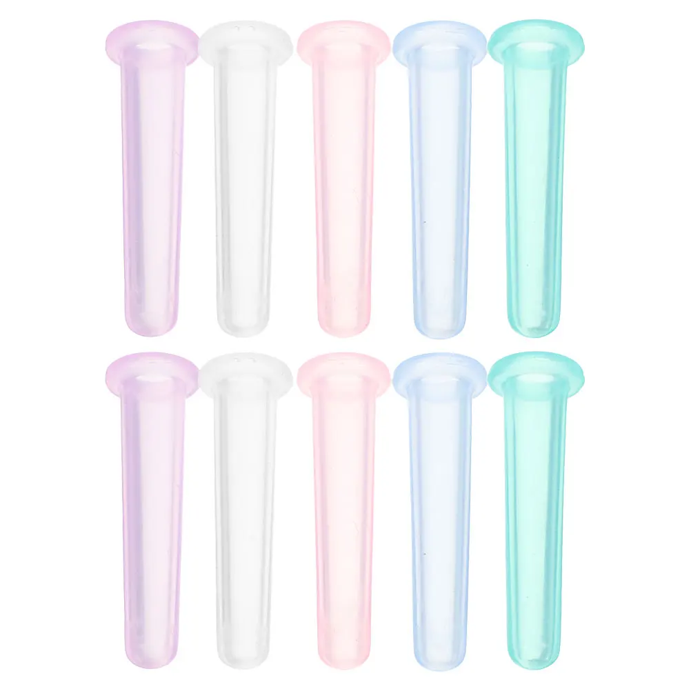 

10pcs Vacuum Tanks Suction Cups Silicone Facial Cupping Face Neck Sculpting EMS Anti Cellulite Massages Tool