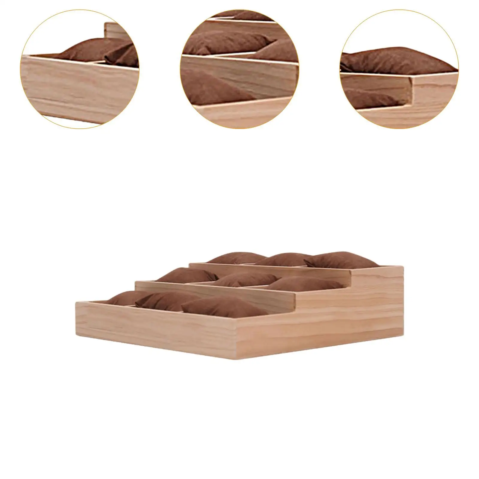 Watch Display Tray for Bangles Necklaces Organizer for Counter Shop Drawer