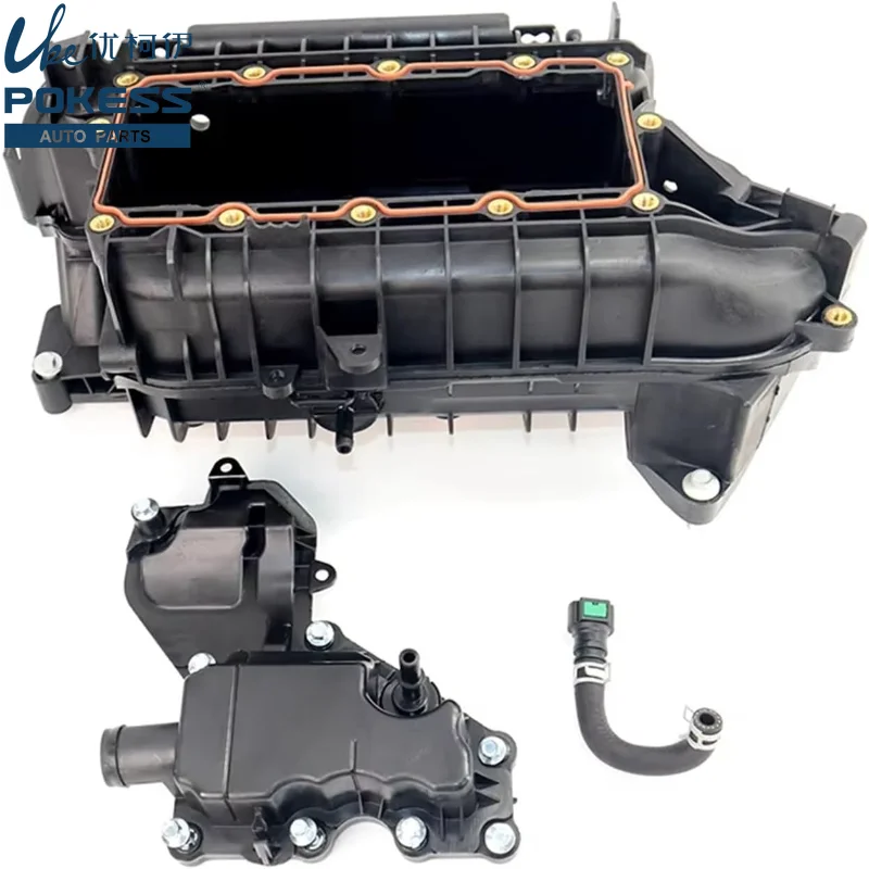 

Впускной коллектор двигателя автомобиля в сборе для Ford Kuga Mk2 Focus Mk3 Mondeo Fusion Taurus 1.5T EcoBoost 14-17 DS7G9424HA DS7G9424GA