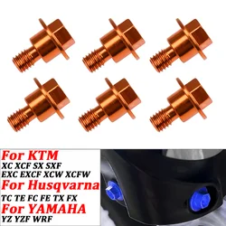Motorcycle Front Fork Guard Bolt Screw For KTM XC XCF SX SXF EXC EXCF YAMAHA YZ65 85 125 250 250F 450F WR250F WR450F Dirt Bike