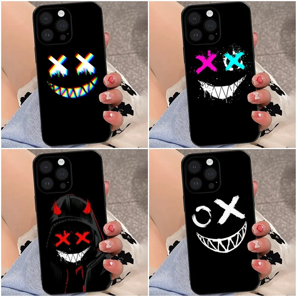 

Bad Boy Devil Smile Phone Case For iPhone 16e,16se4,16,15,14,13,12,Pro,Max,11,Plus,XR,XS Max Shockproof Silicone Soft Shell