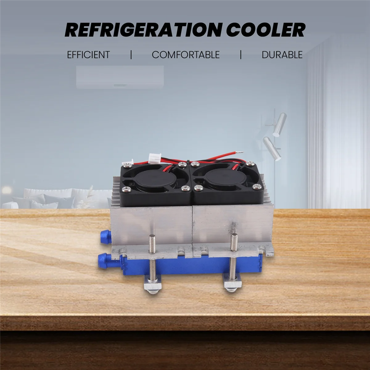 Refroidisseur thermoélectrique Peltier, 144W, 12V, semi-conducteur, climatiseur, système de refroidissement, kit de bricolage
