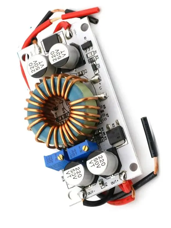 Convertidor de refuerzo de DC-DC, fuente de alimentación móvil de corriente constante, módulo elevador de controlador LED de 10A y 250W