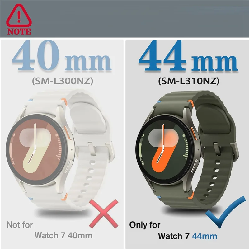 For Samsung Galaxy Watch 7 Case Electroplating Single And Double Row Drill Hard 44Mm Protective Shell Silver