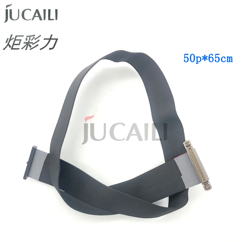 

JCL Nice Quality 50Pin Printhead Cable for Konica KM 1024 512i Head Data Cable 50P 65CM for Inkjet Printer UV Machine