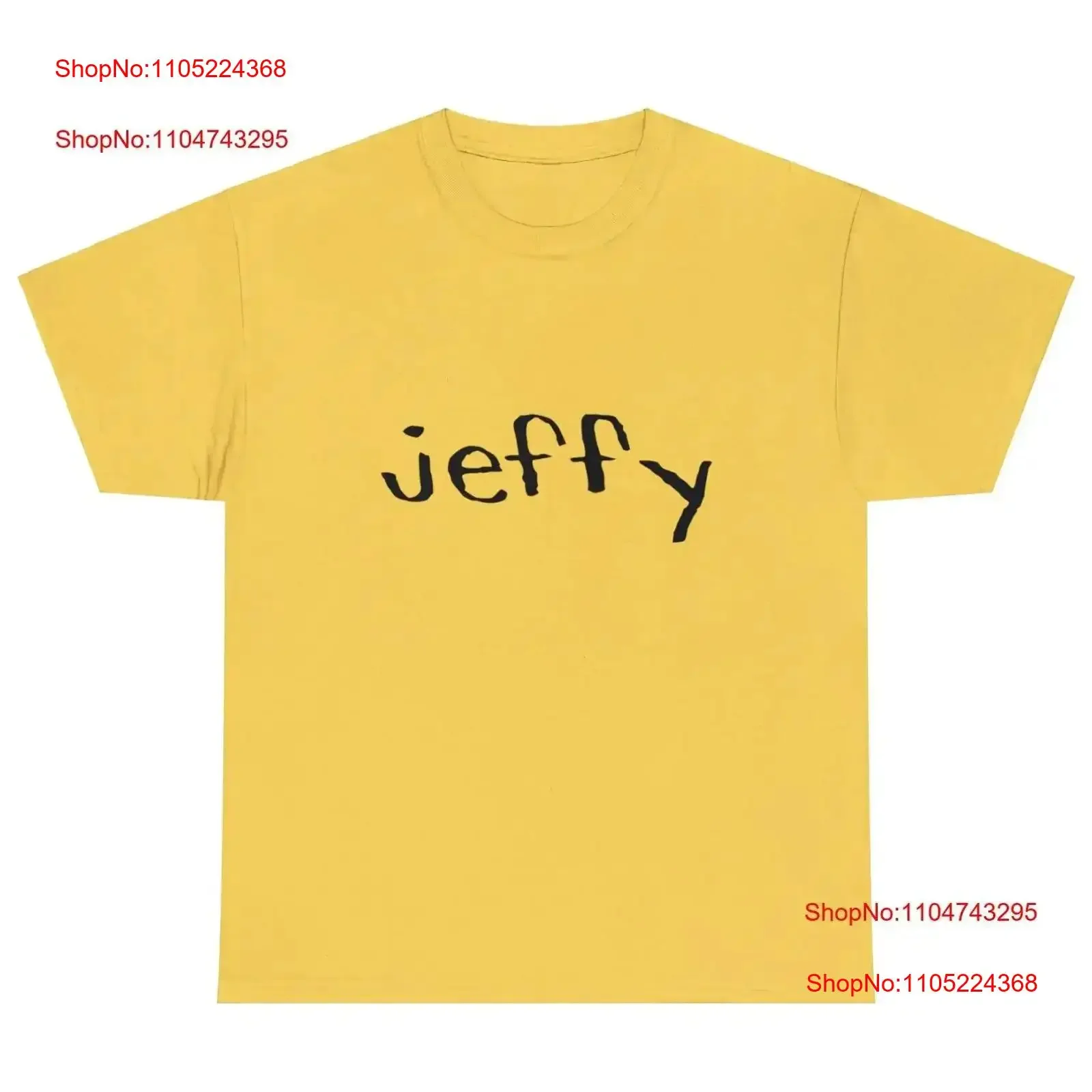 Jeffy Inspired T Shirt Top with a unique design YouTube vintage Washed fashion designer clothes Breathable homme streetwear