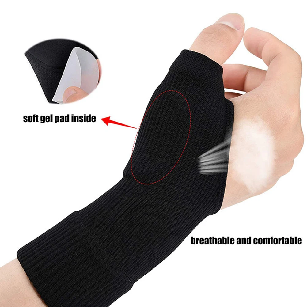 

Wrist Gloves Braces Support Breathable Protector Nylon Fitness Comfortable Wrist Thumb Sports Brace Arthritis Daily Use