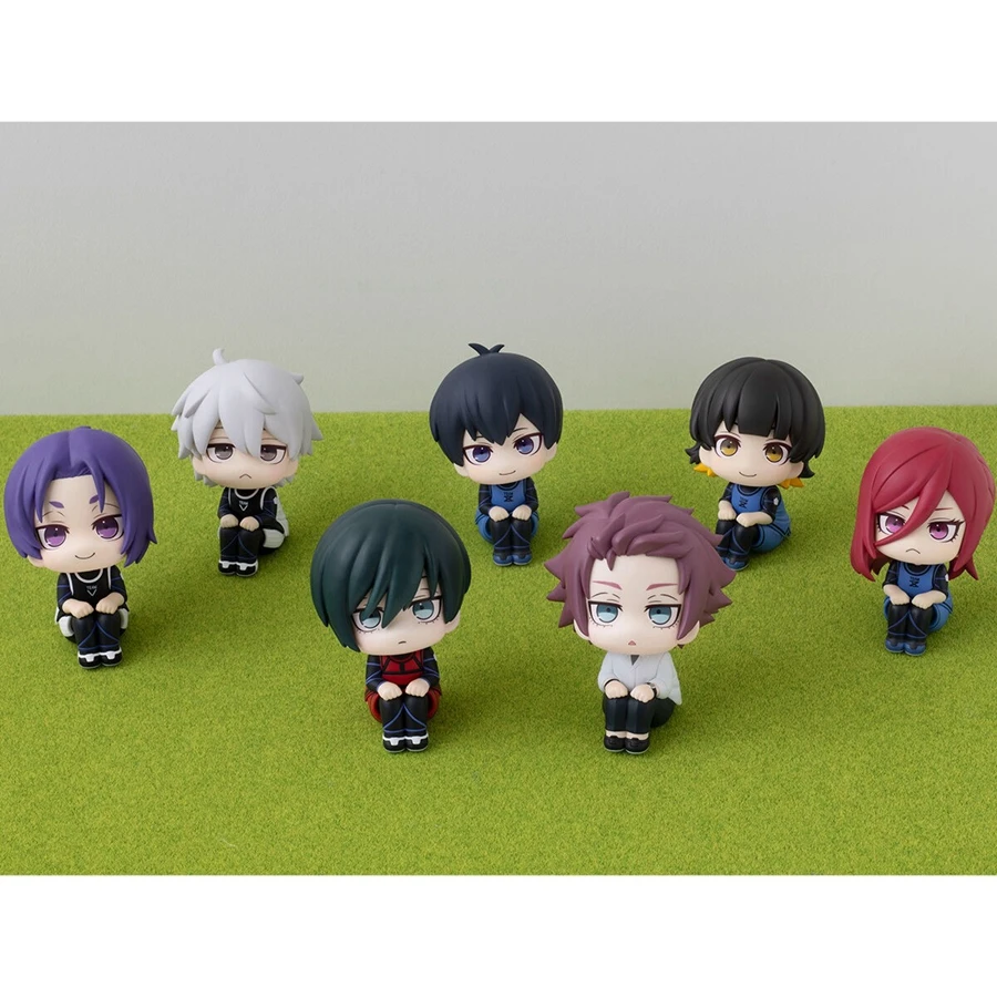 9 سنتيمتر الأزرق قفل أنيمي الشكل Q نسخة ناجي Seishirou عمل الشكل Kawaii Isagi Yoichi تمثال PVC جمع نموذج ألعاب الدمى #6