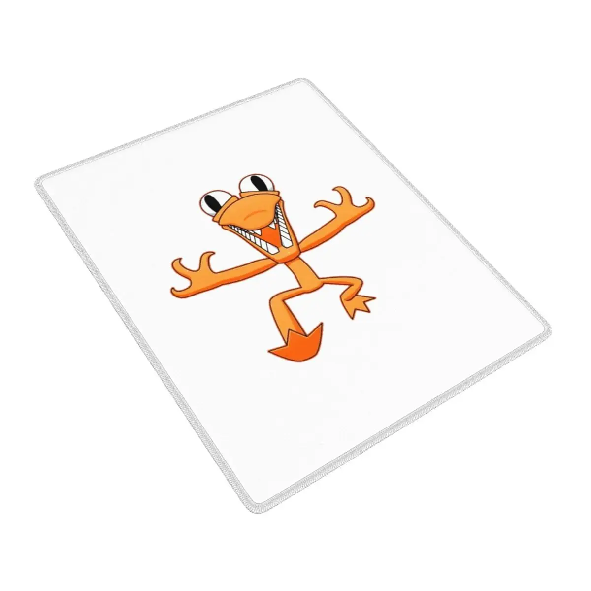 Orange Rainbow Friend Mouse Pad Gamer PC Laptop Mats Keyboard Carpet Computer Gaming Office Accessories Desk Mat 7x9 in 22x18 cm
