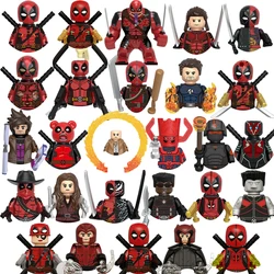 Nieuwe Mini-Actiefiguren Kinderen Bouwstenen Voor Feestcadeaus Nieuwe Deadpool GH0590-0603 Blokken Stenen Kolos Voor Speelgoedgeschenken