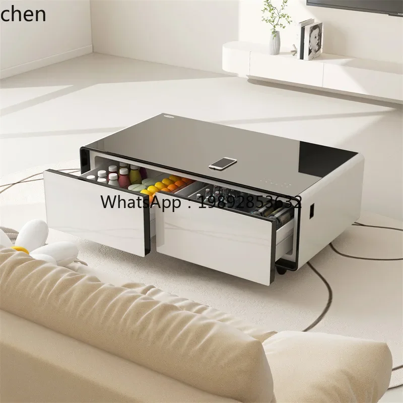 YFY  Smart Coffee Table Refrigerator Integrated Built-in Fresh-keeping Coffee Table Tea Bar Integrated