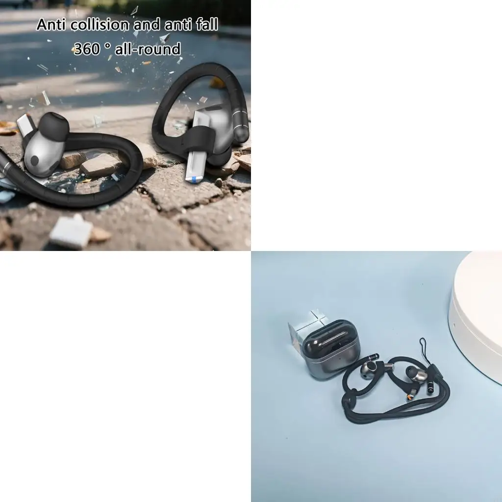 Sweatproof Reusable Ear Supports Clip Secure Grip Technology Breathable Structure For Buds 3 Music Listening Experience