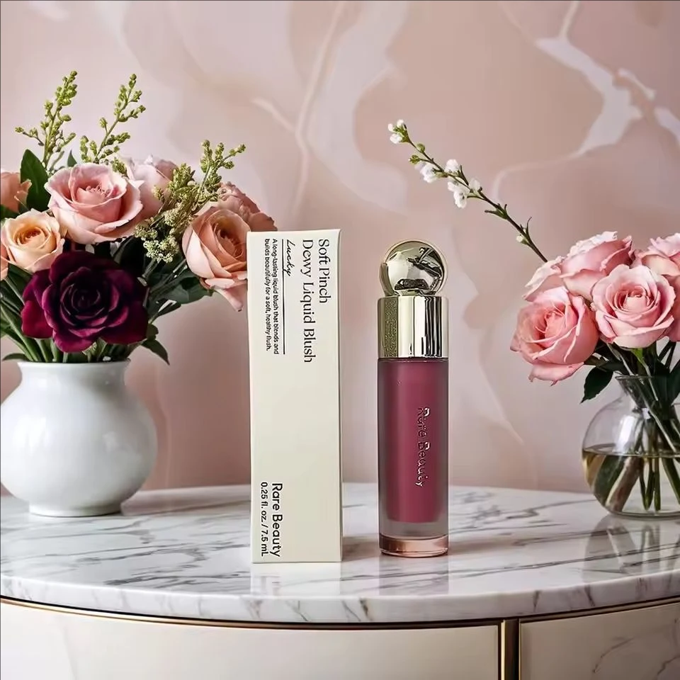 Luxury Rare Beauty Liquid Blush Lipstick Blush Eye Cheek Blusher Waterproof Mositure Face Contour Shadow Liquid Lip Gloss Makeup