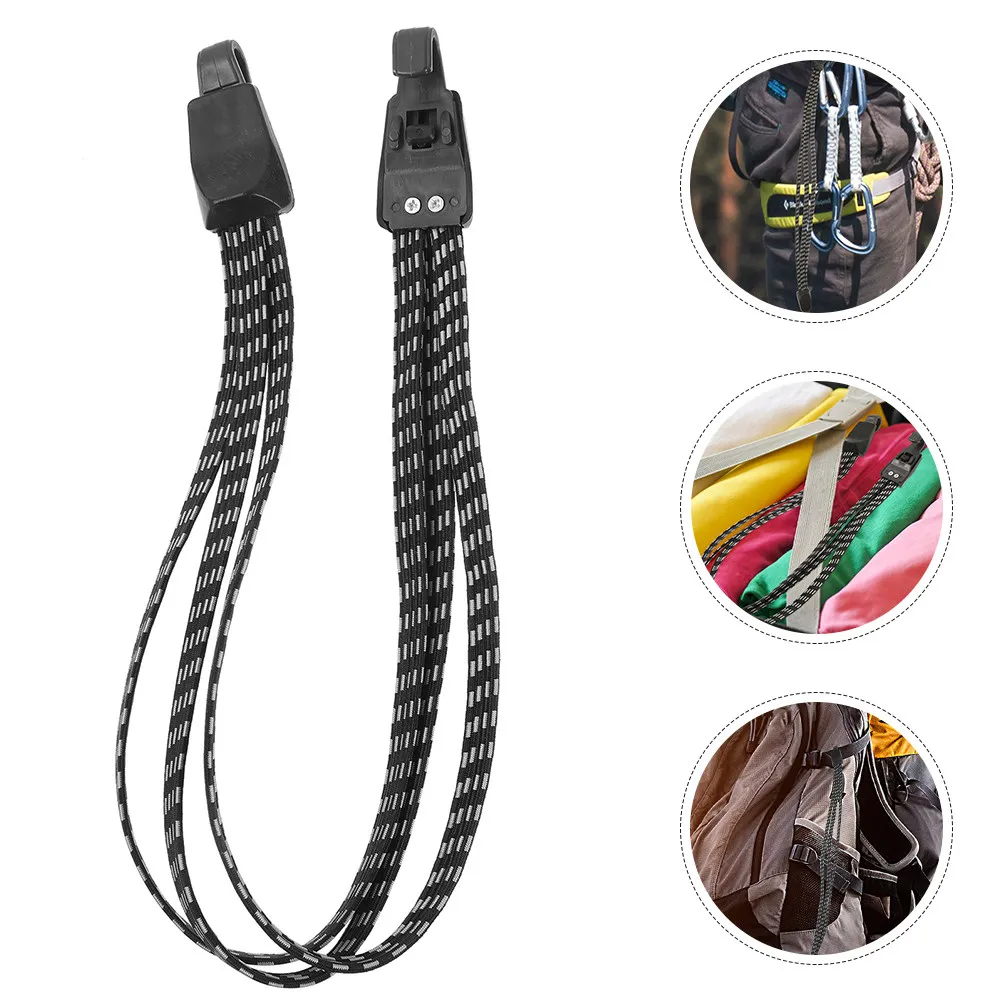 

2 шт. Прочные износостойкие ремни для багажа, грузовые стяжные ремни для кемпинга, походов, активного отдыха, путешествий, упаковки, хранения и фиксации грузов