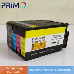 Cartucho de tinta para impresora HP Officejet Pro, recambio de tinta Compatible con 952XL, 953XL, 954XL, 955XL, 7720, 7730, 7740, 8210, 8218, 8710, 8715, 8718, 8720