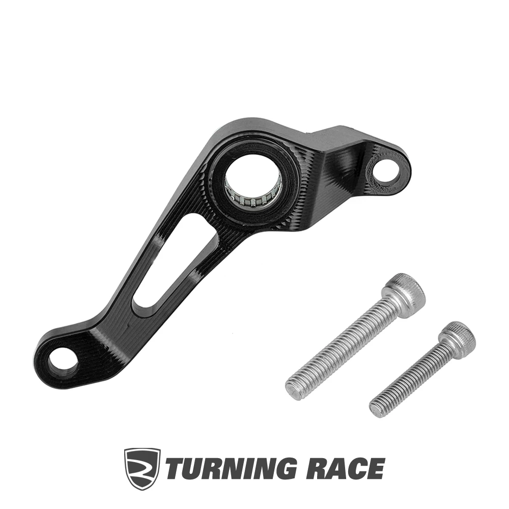 TURNING RACE Shift Holder Support Kit for Yamaha YZF-R7 XSR700 2021 2022 2023 Accessories Change Rod Shaft Bracket Stabilizer