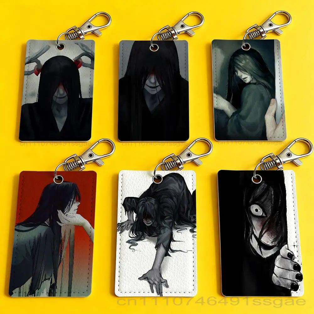 

H-Homicipher Mr C-Crawling Card Holder Men And Womenn Universal Antirust Keychain Learther Access Drop Key Tag Ring