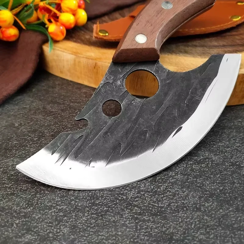 2025new Pick Bones Dedicated Knife Hand-Forged Meat Cutting Knife Slaughter Professional Meat Selling Knife Chef Cooking Knife