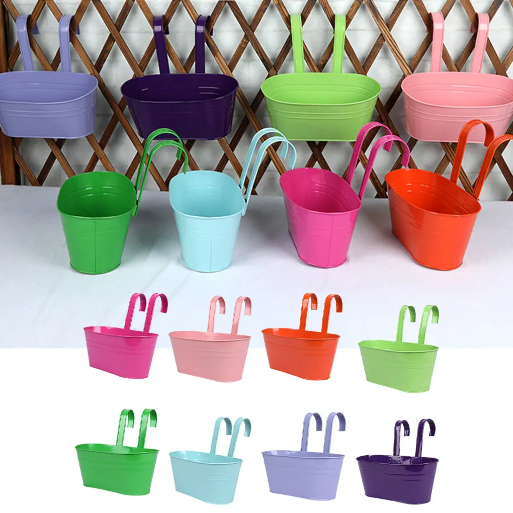 

Нетоксичные цветочные горшки без запаха для безопасной и здоровой среды, подвесной балконный подвесной цветок, розовый 28*13/12/2,5*9,5