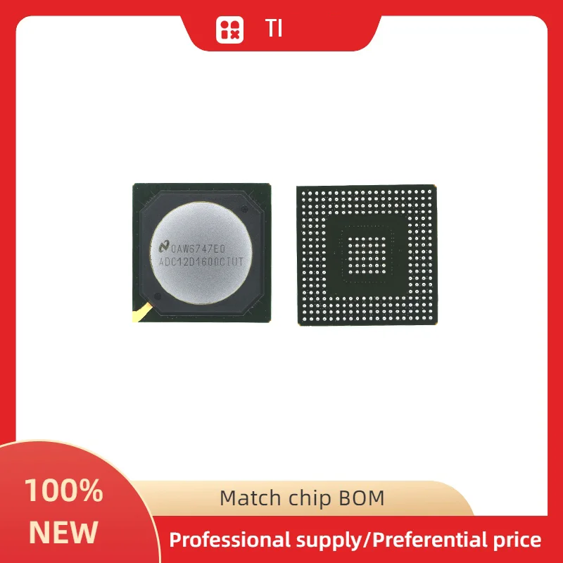 

1 шт. 100% новый оригинальный электронный ADC12D1600CIUT FBGA292 IC