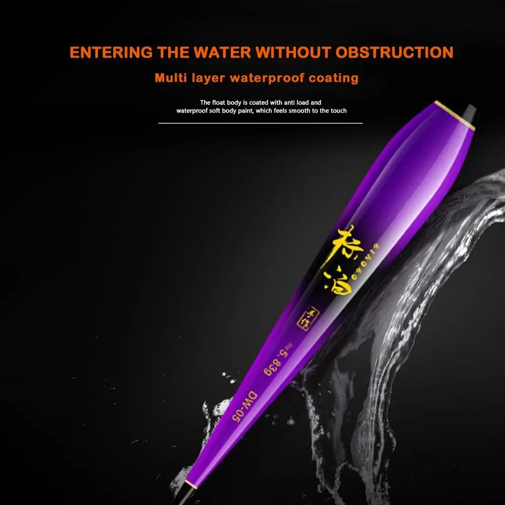 3 قطعة الصيد الداخلية يطفو الجسم مركب ملحقات صيد سمك تعويم الجسم أسفل جزء البلاستيك Bobbers نانو البلاستيك Bobbers