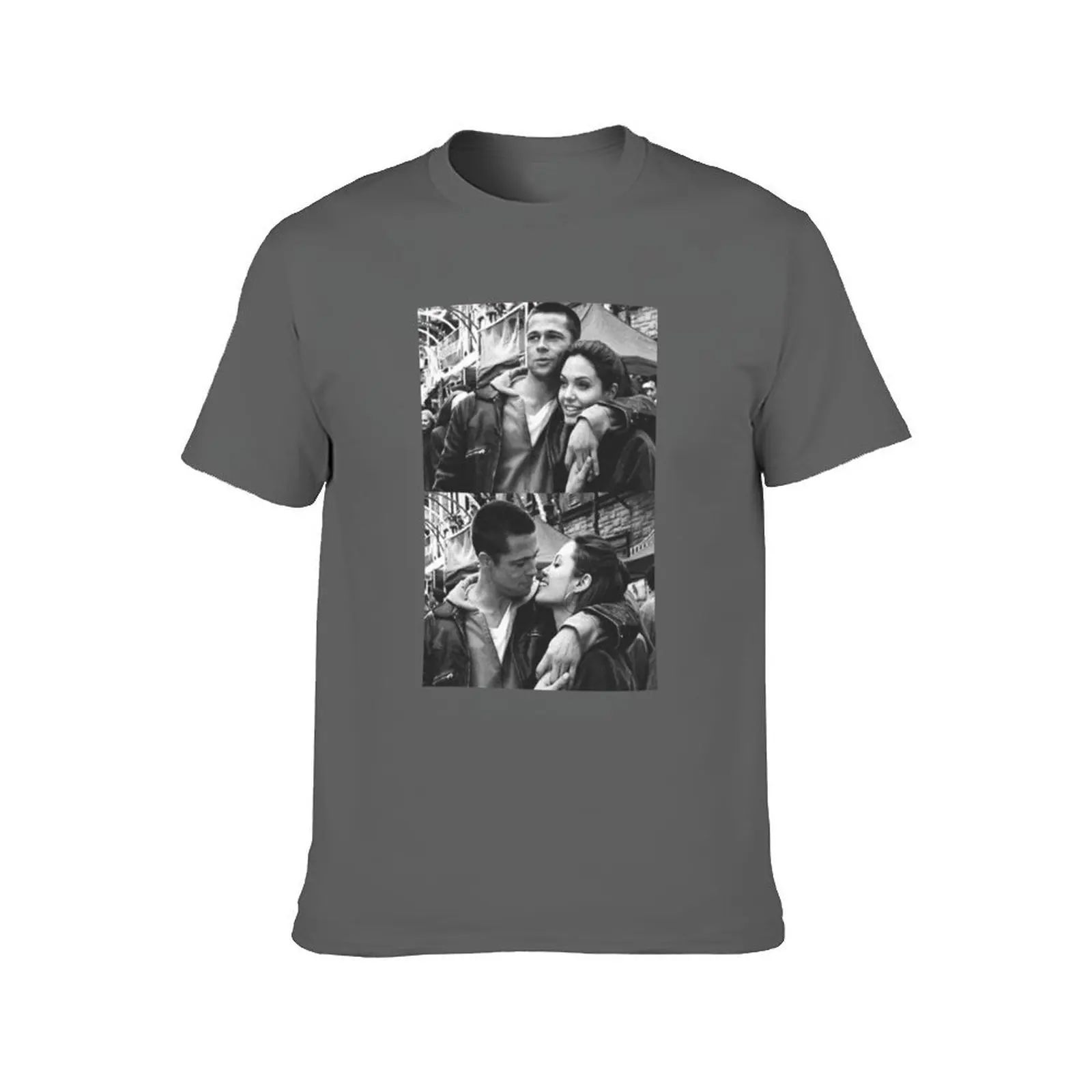 brad pitt and angelina jolie T-Shirt mens graphic t shirts man graphic t shirt cotton t shirts man 100% T-Shirt