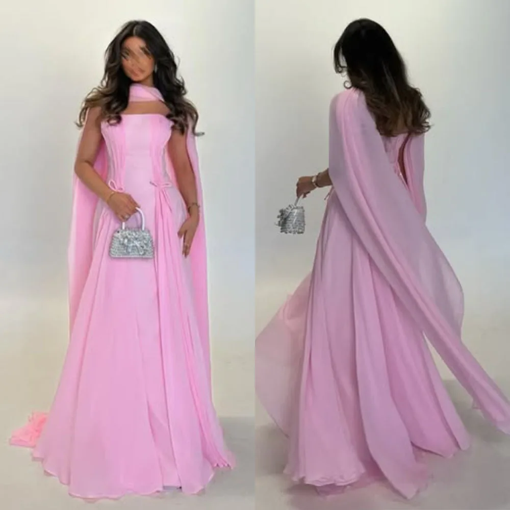 

High Quality Customized Floor Length Strapless Sleeveless Tulle Pleat Halter Vestidos Elegantes Para Mujer Para Una Boda فساتين