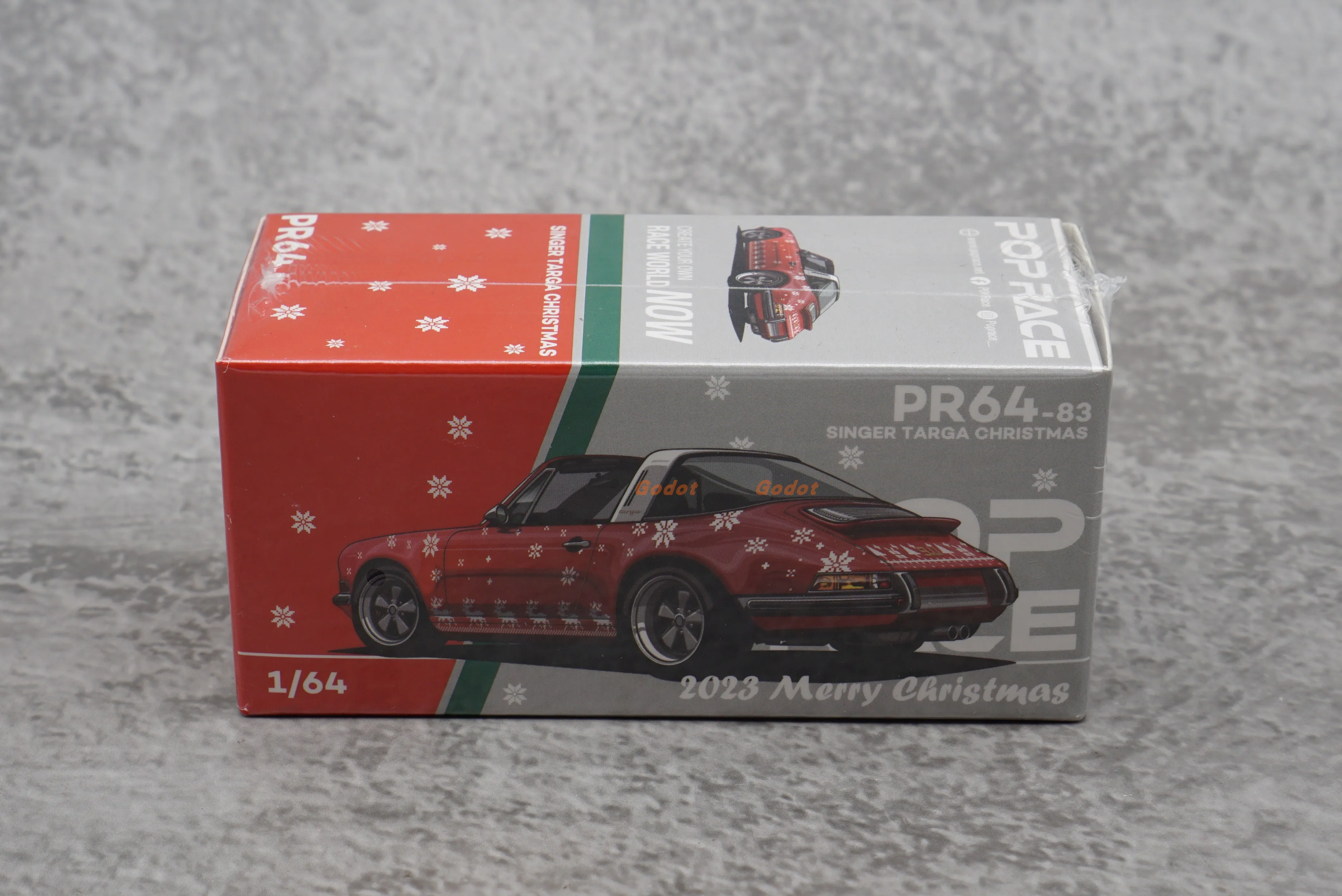 Poprace 1/64นักร้อง964 911โมเดลรถยนต์ของเล่นโลหะผสม