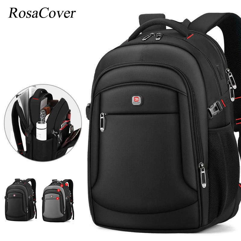 

New Business Men Laptop Backpack School Bags Rucksack Travel Waterproof Large Capacity for 15.6 inch Laptop Mochila Masculina