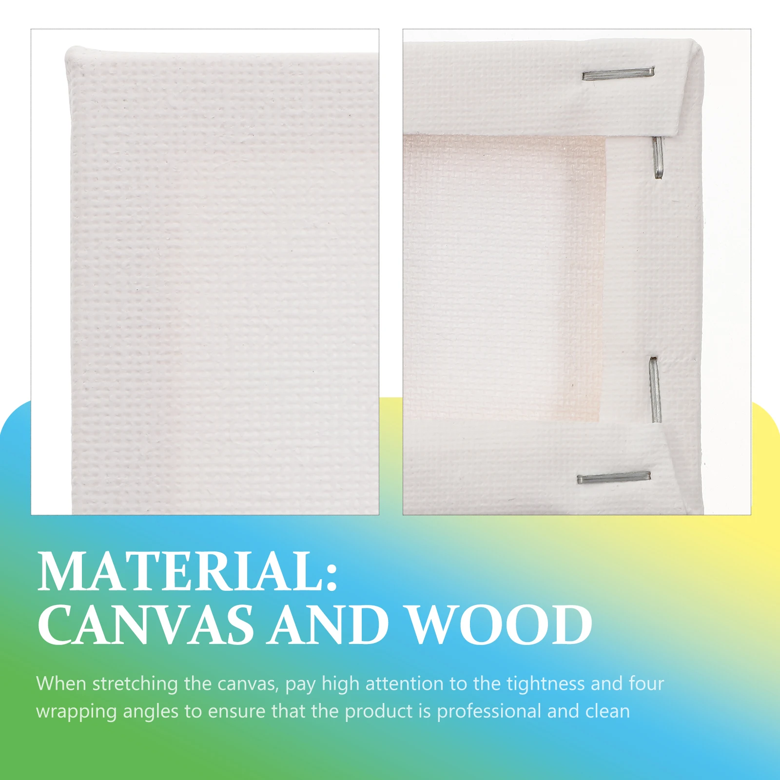 

12pcs Oil Painting Canvas Frames Mini Painting Boards Kids Artist Frames For Crafts Art Blank Wooden Panels Creative Diy