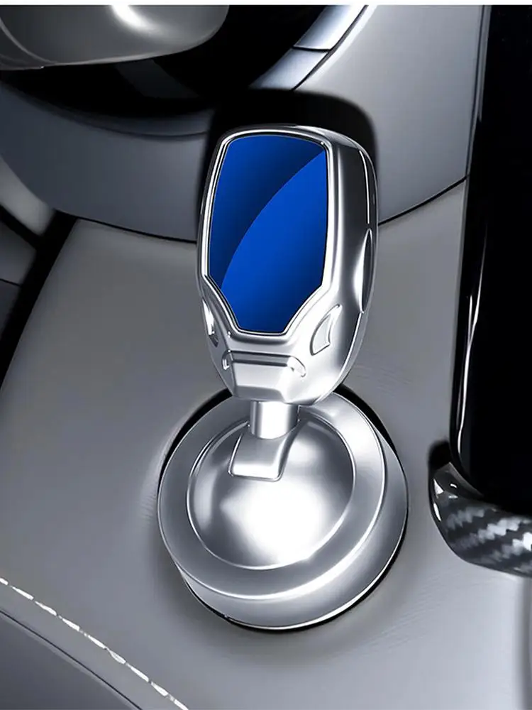  Car One-Touch Start Button with Push-to-Start Rocker Lever Car Accessories Interior Decor Push Rocker One-Touch Start accessor