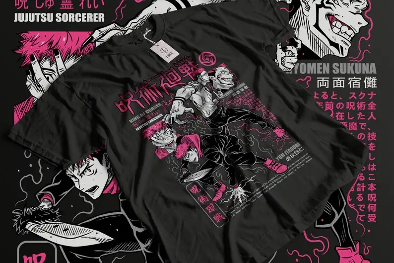 

Anime retro T-shirt, 100% cotton, all sizes for men and women Comic lovers