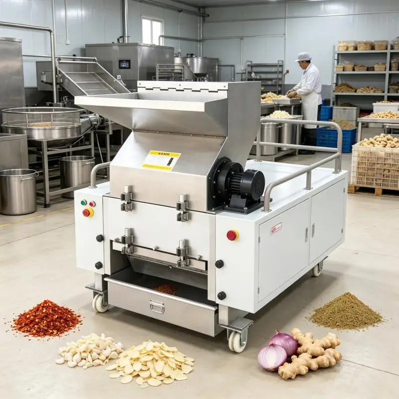 Commercial  Powder Dry Herb Coarse Crusher Grinder Cassava Wet Machine Model Mushroom Pulverizer