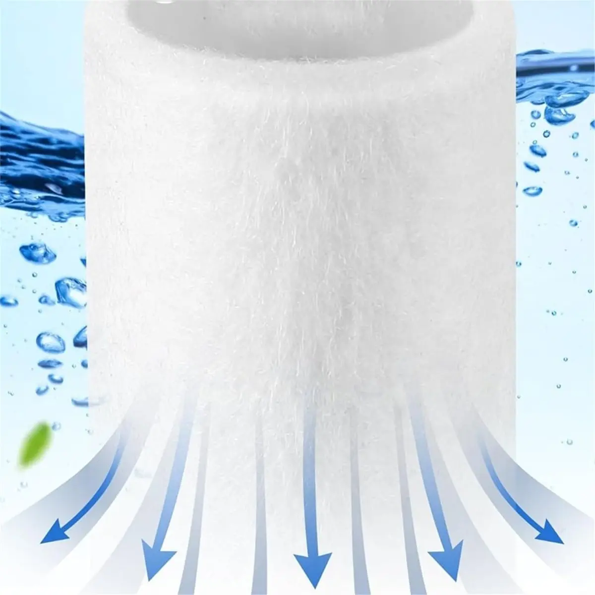 【MUST-HAVE LIST】 2pcs Replacement Filters 80 Μm, Compatible for Water Filter 1,House Water Filter Candle