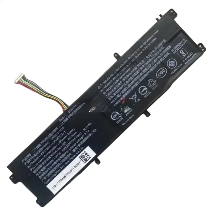 4830mAh CN6613-2S3P Laptop Battery for Avita NS14A2 NS14A6 NS14A8 NS14A9 NS13A2 NS13A4 NS15A6 Paura14 PT3473125-2S Maiben S431
