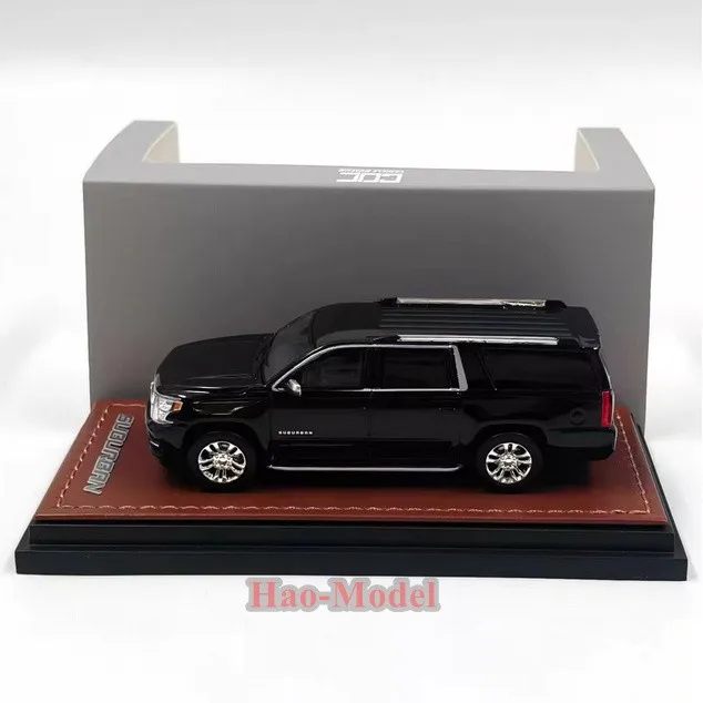 

Модель автомобиля GOC 1/64 Chevrolet, черная, из литого сплава, для демонстрации, подарок, черная