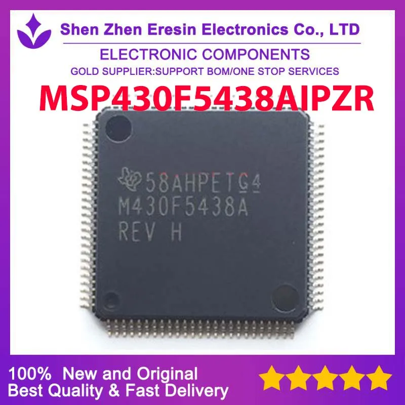 Free shipping    5PCS/LOT  MSP430F5438AIPZR LQFP100    New and original