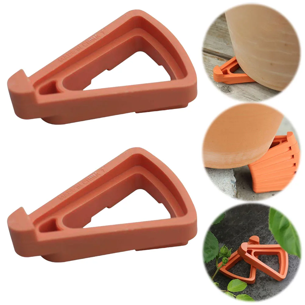 20Pcs Triangle Plant Flower Pot Feet Stand Breathable Plant Pot Foot Support Indoor Outdoor Garden Supplies Plant Pot Base Tray