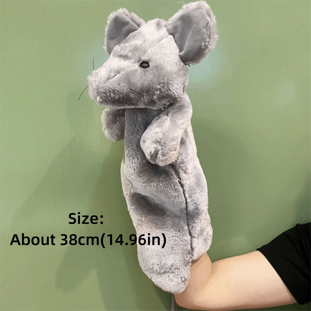 Burattino giocattolo da wrestling per gatti 38 cm Guanto interattivo sicuro Gioco divertente per gatti Morbido guanto da wrestling per gatti Burattini a mano Amanti degli animali domestici