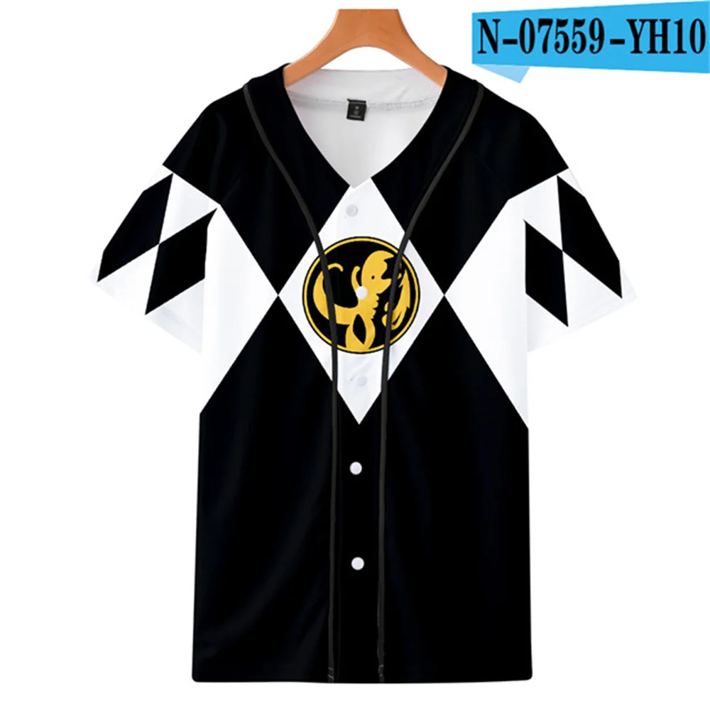 ฤดูร้อนเบสบอลอะนิเมะเบสบอล T เสื้อผู้ชายและผู้หญิงเสื้อผ้า Harajuku TShirt Hip Hop เสื้อยืด Tops คอสเพลย์เสื้อผ้าผู้ชาย