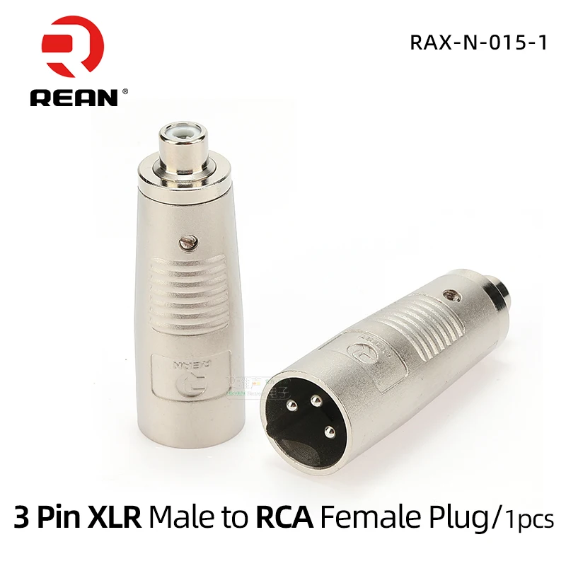 3-poliger XLR-Stecker auf Cinch-Buchse 6,35 3,5 Audio-Konvertierungsstecker Doppelwege-Docking-Stecker XLR auf XLR-Stecker-Buchse Video-Adapter – Detail 18