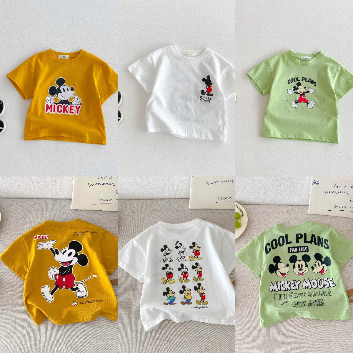 الأطفال القطن قصير الأكمام الأبيض الأزرق الأخضر قميص الأولاد الصيف ملابس الطفل الاطفال الصبي قمم طفل عارضة تي شيرت