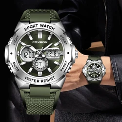 New LIGE Digital Men Military Watch Luminous Sports Man Watch 50M Waterproof Wristwatch LED Quartz Male Clock Relogios Masculino