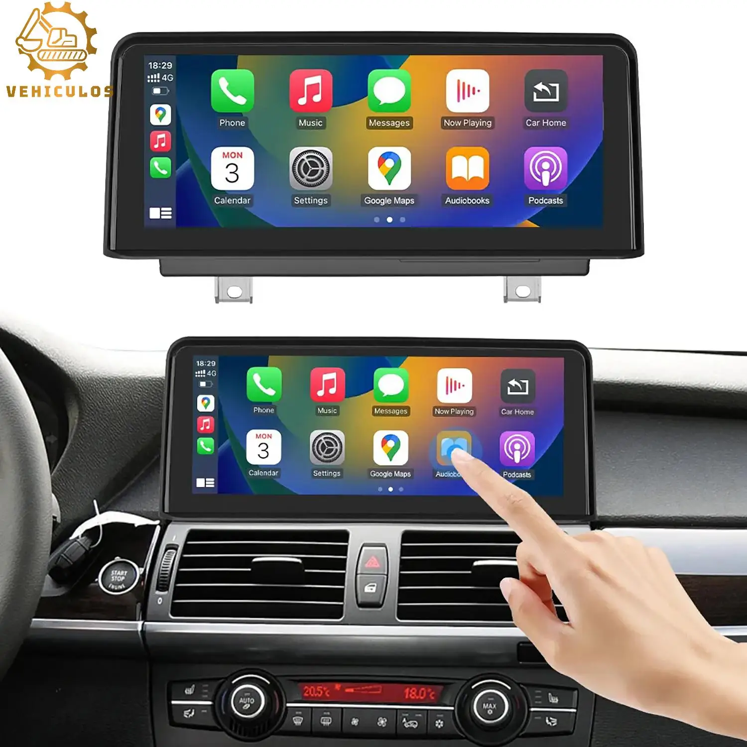

1 шт. LHD 10,25 ''Android Авто CarPlay Автомобильный сенсорный экран для 2011-2013 BMW X5 E70 X6 E71 с системой CIC 8368XU с 2 Гб DDR3 Новинка