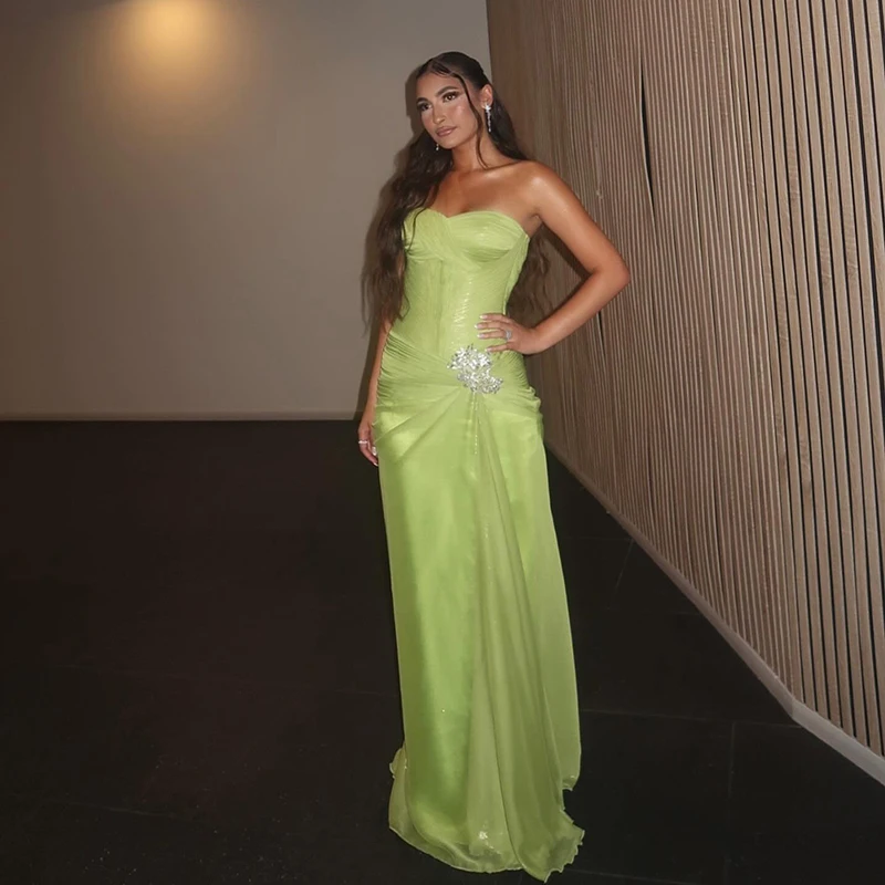 

Thinyfull 2026 Mermaid Prom Evening Dresses Sexy Sweetheart Side Slit Beading Party Dress Women Cocktail Prom Gowns Customized