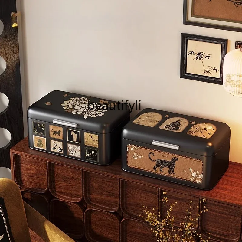 

Asmt52 Entrance storage box Household antique desktop cosmetics jewelry drawer type