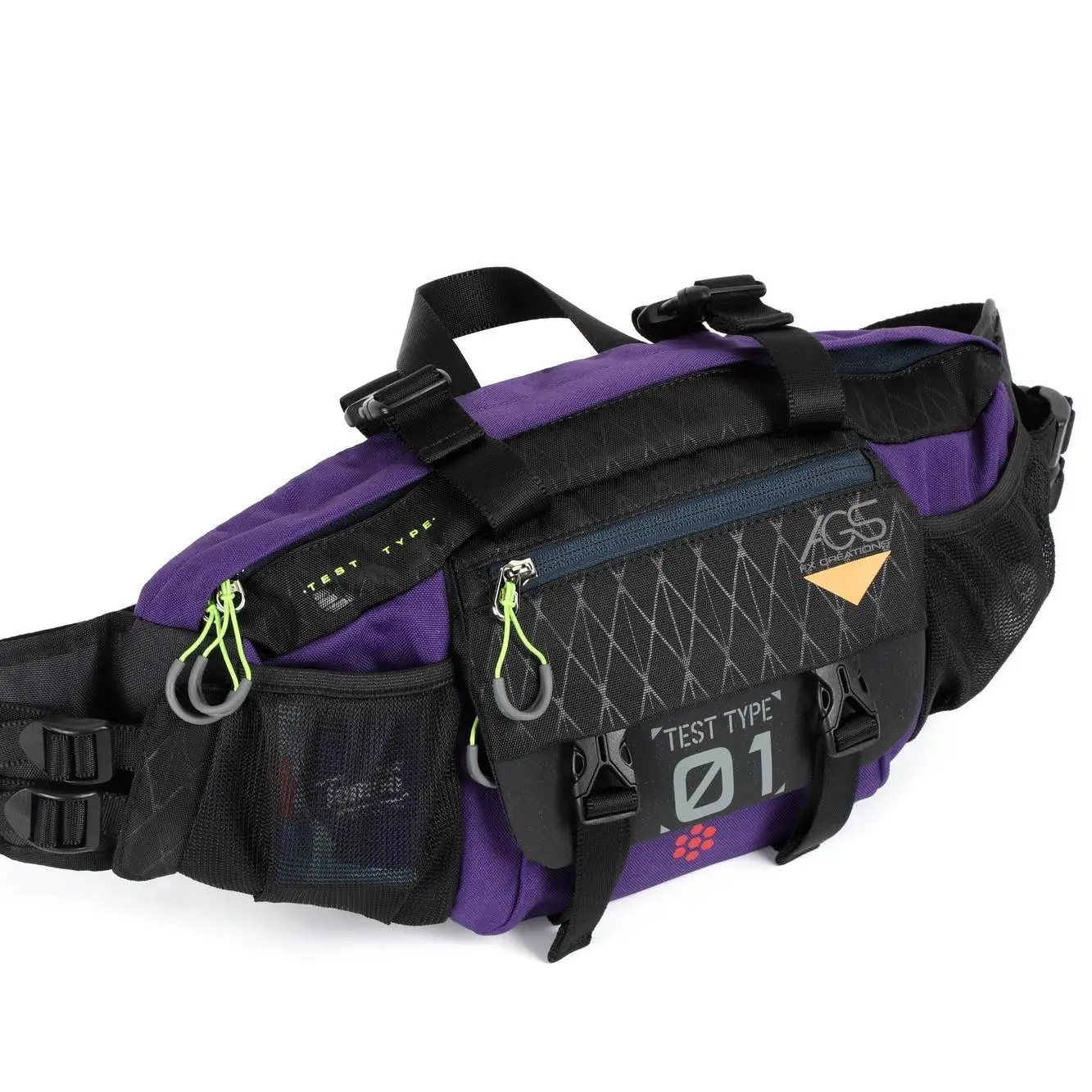 

Genuine Anime Joint Purple Messenger Bag, Large Capacity Breast Bag Girls Gifts