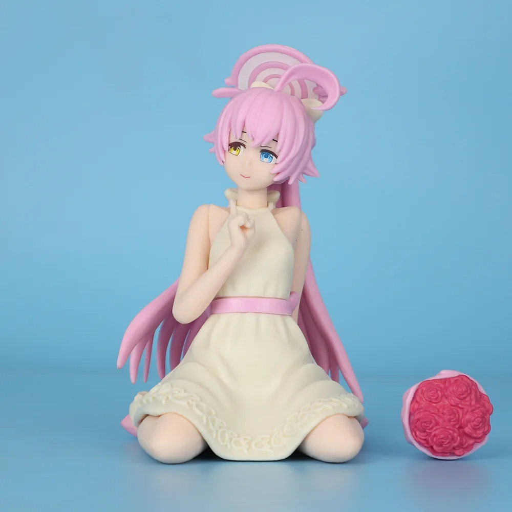 12cm Game character Takanashi Hoshino kawaii sitting posture Action Figure PVC model Toys doll Desk Decor car ornament Gifts