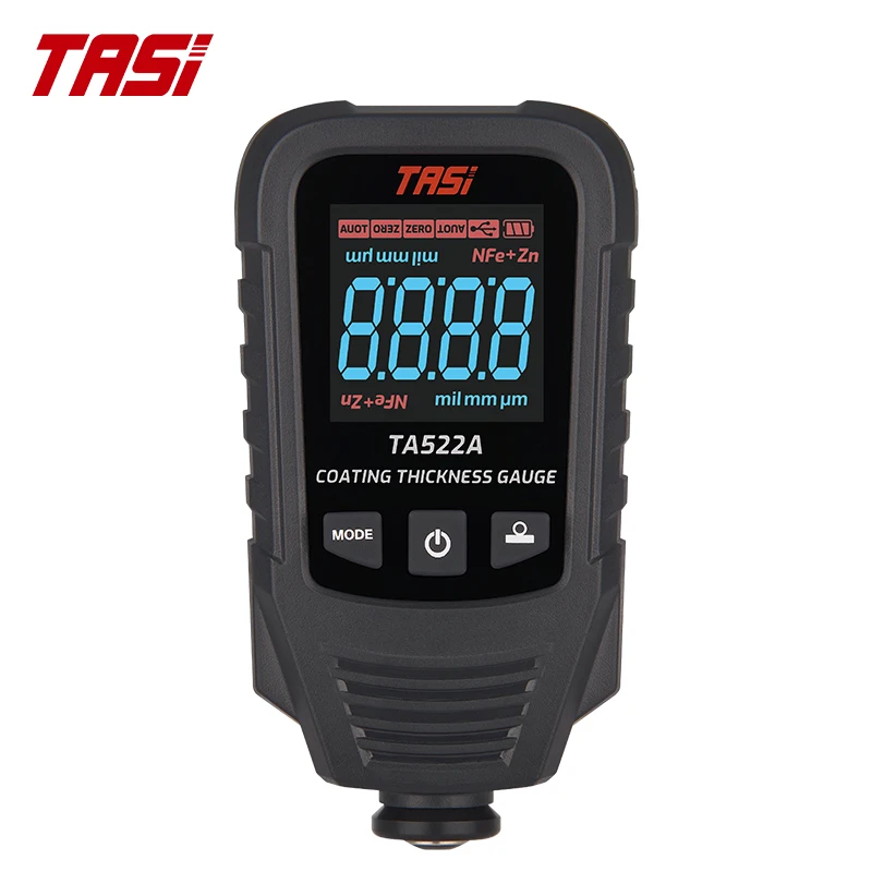 

TASI TA522A 2000μm Coating Thickness Gauge Fe NFe Car Coating Measuring Car Paint Film Thickness Tester Automotive Paint Meter