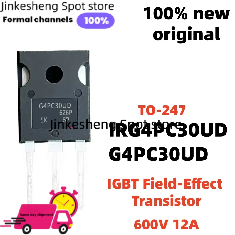 5-20PCS 100% New Original 600V 12A IRG4PC30UD G4PC30 TO-247 G4PC30UD IGBT Transistor NEW in stock